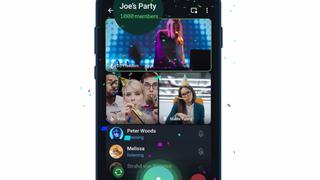 Telegram aumenta la capacidad de espectadores en videollamadas grupales hasta las 1000 personas