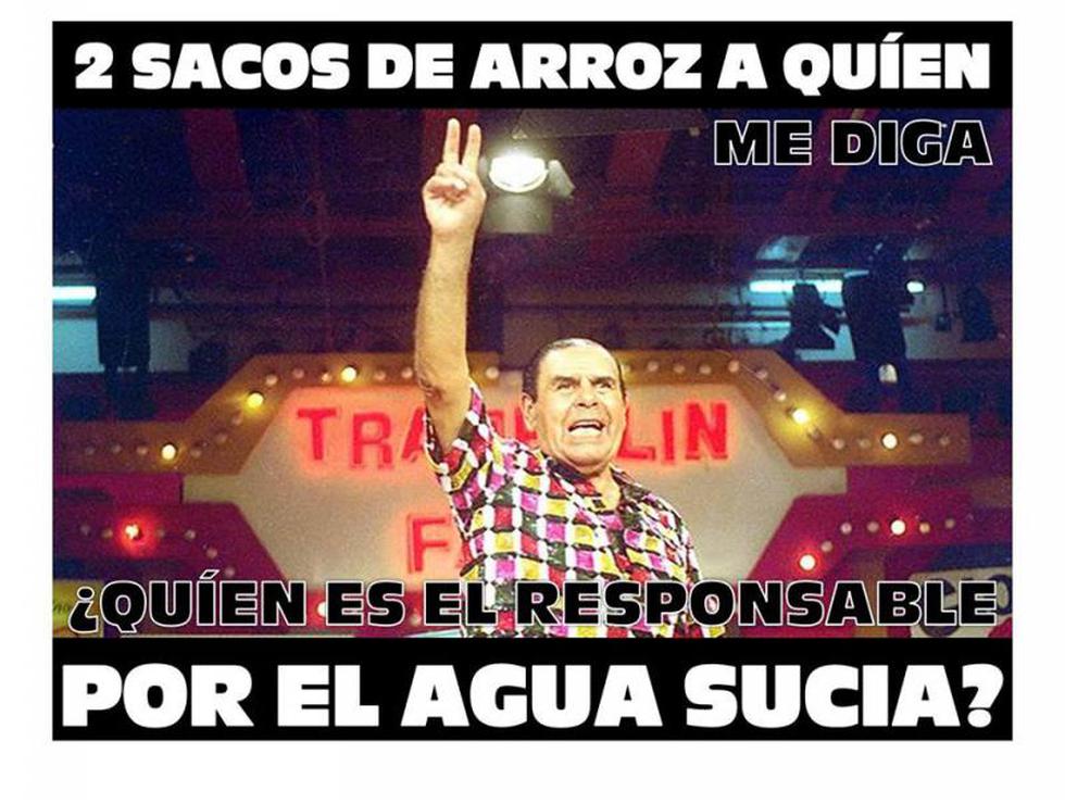 Ridiculizan a alcalde con memes por calidad de agua