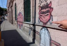 Tacna: Graffiteros dañan antiguo edificio de piedra de la Zona Monumental