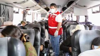 Cerca de 400 personas fueron trasladadas a Puno desde Lima y Tacna 