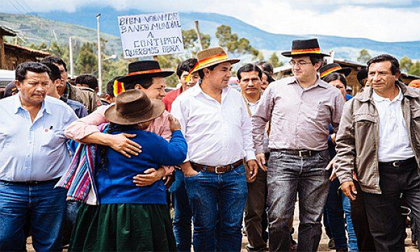 Destinan S/ 25 millones para mejoramiento de vías vecinales en Andahuaylas