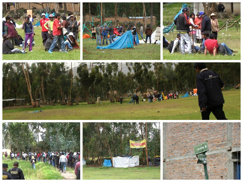 Con palos y piedras se enfrentan por terreno (VIDEO)