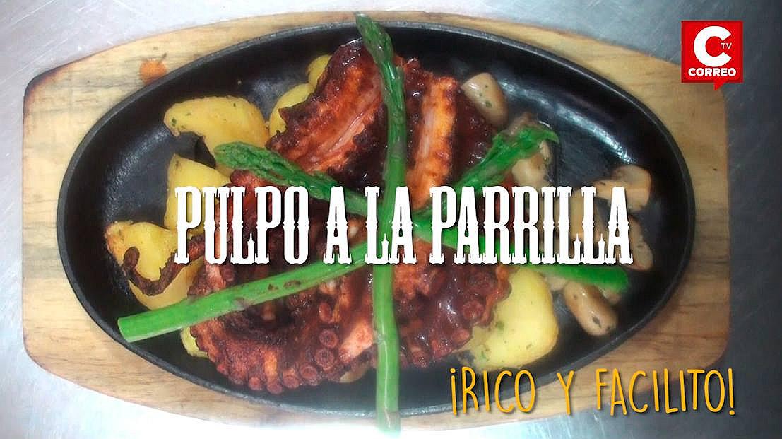 ​Rico y facilito: Pulpo a la parrilla para el fin de semana
