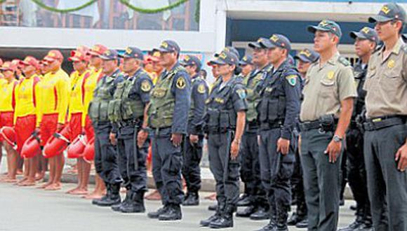 500 policías brindarán seguridad en Huanchaco 