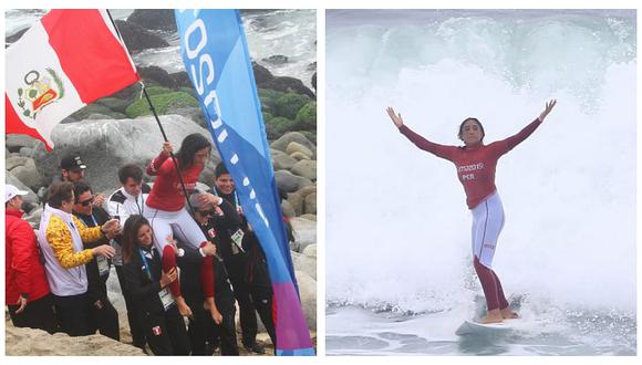 ​Lima 2019: Daniela Rosas obtuvo medalla de oro en surf (FOTOS y VIDEO)