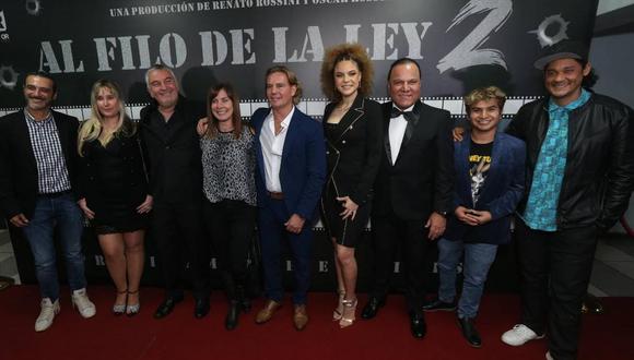Mauricio Diez Canseco y Lisandra Lizama debutarán en el cine peruano en “Al filo de la ley 2″. (Foto: Difusión).