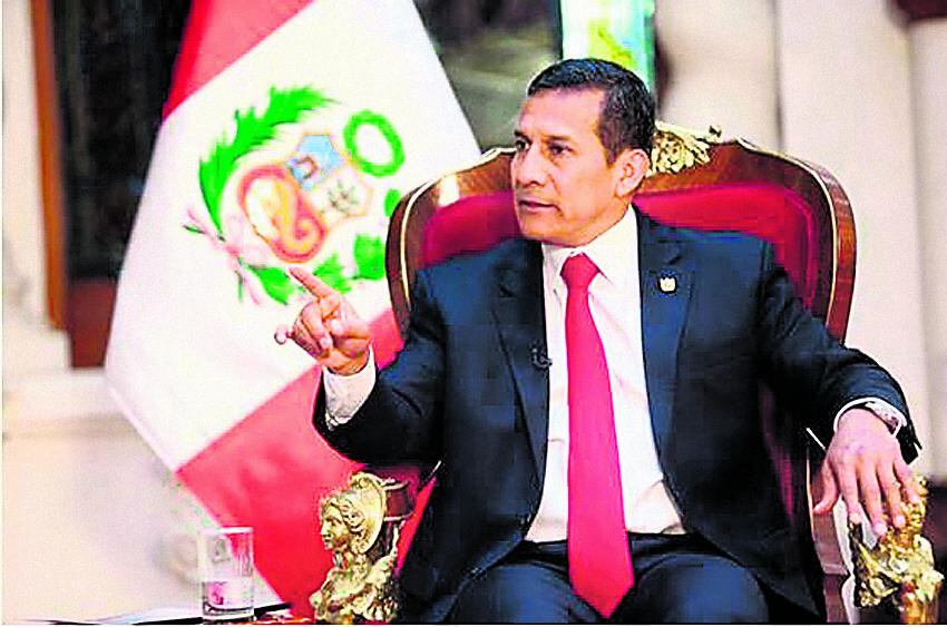 Ollanta Humala: Letra del presidente estaría en las agendas de primera dama