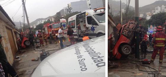 Surco: Farid Ode sobrevive en accidente vehicular que dejó un muerto