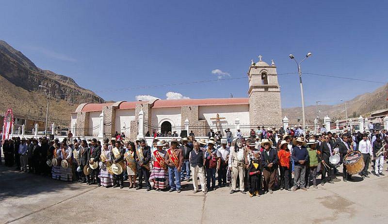 ​Inauguran la reconstrucción del templo de Huambo