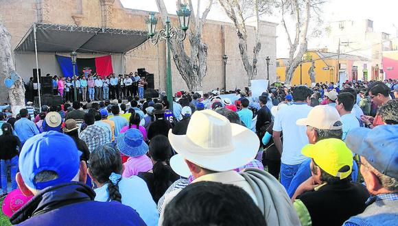 ​Advierten de nuevo "moqueguazo" por conflicto con Puno