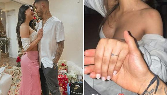 El deportista compartió una fotografía mostrando el anillo de compromiso de su novia. (Foto: Instagram / @betoto1996 / @ivanayturbe).