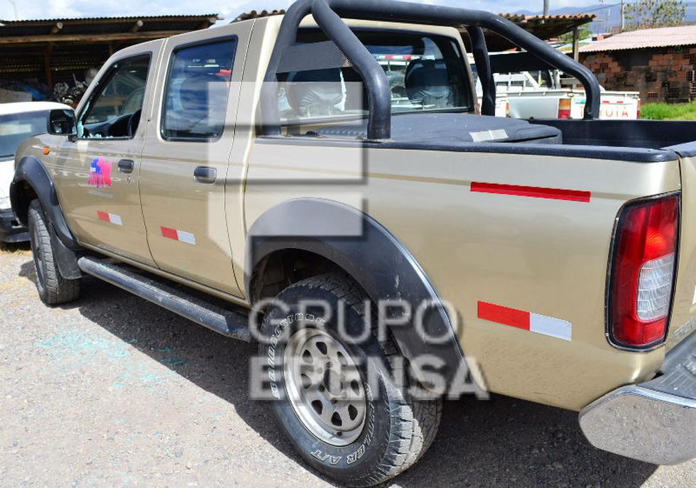 Se llevan memorias y tablero de camionetas de Gobierno Regional de Junín 