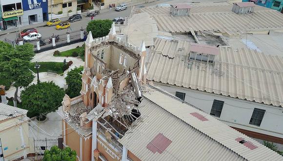 Chiclayo: Infraestructura de capilla del Hospital Las Mercedes vuelve a colapsar 