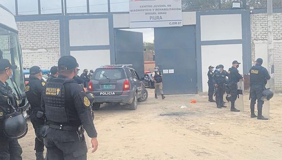 Los dos menores habían atacado salvajemente a un hombre en un terreno agrícola en el centro poblado de Pampa Grande.