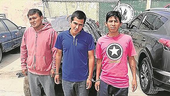 Policía captura a presunta banda delincuencial “Los Matorraleros de La Victoria”