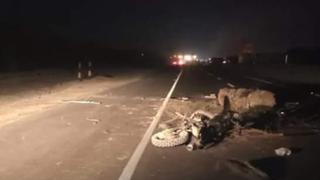 Ica: motociclista fallece tras despiste en la carretera Panamericana Sur en Salas  