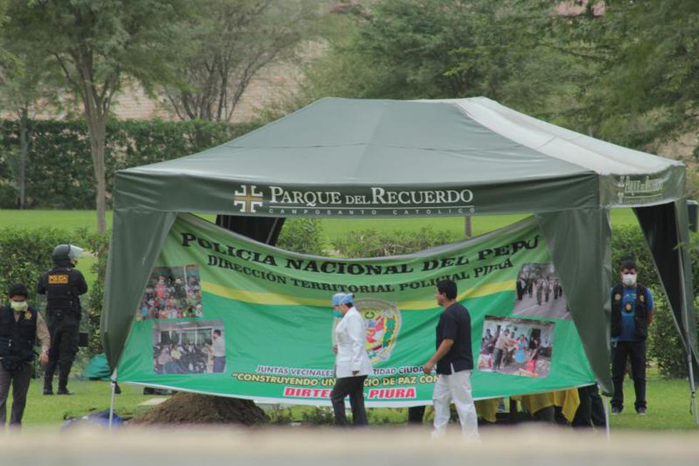 Se realizó exhumación de restos de Edita Guerrero (FOTOS)