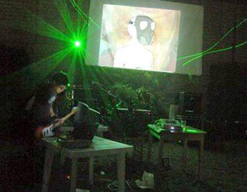 Música electrónica en vivo