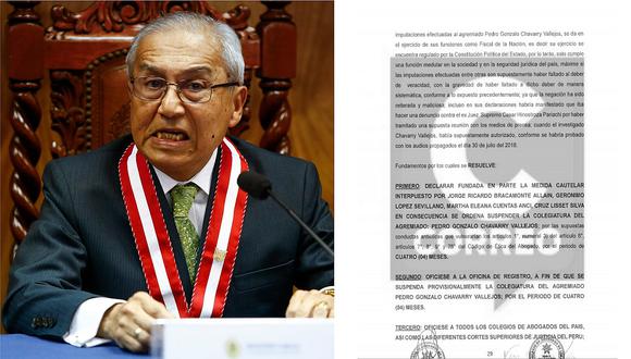 Falta una firma para suspender la colegiatura del fiscal de la Nación, Pedro Chávarry