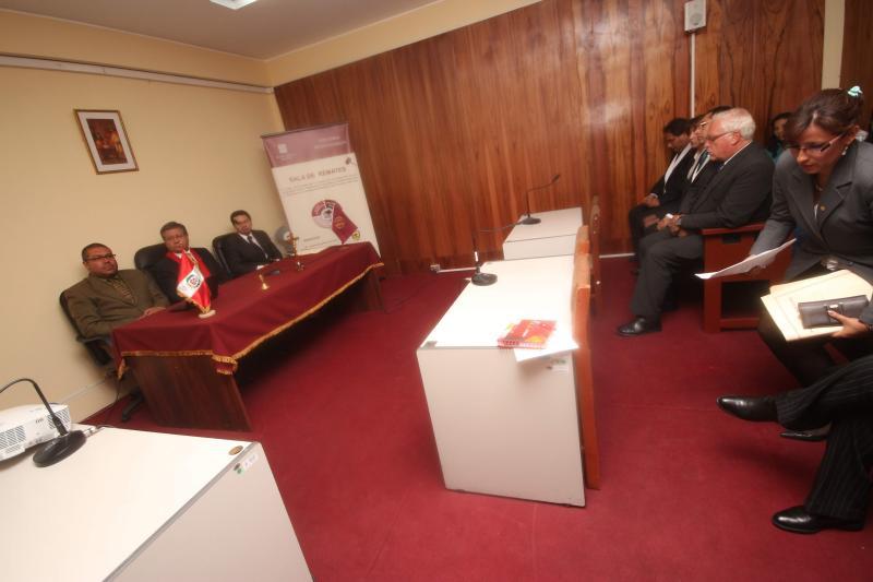 Crean sala para remate judicial