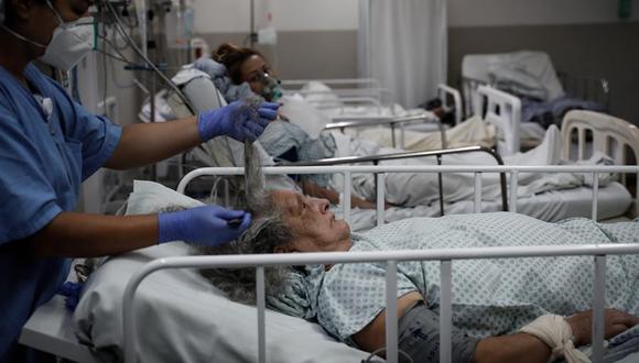 No queda ni un solo lugar libre de las 90 camas de terapia intensiva que tiene este hospital público municipal situado en la zona sur de Sao Paulo y administrado por el Hospital Israelita Albert Einstein. (Foto: EFE)