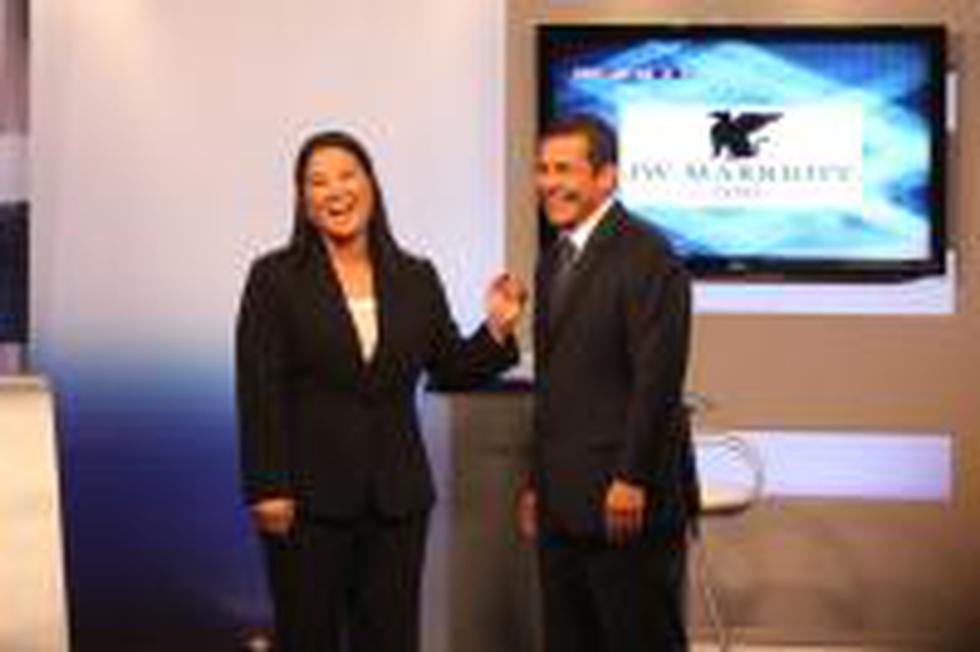 El debate presidencial en imágenes