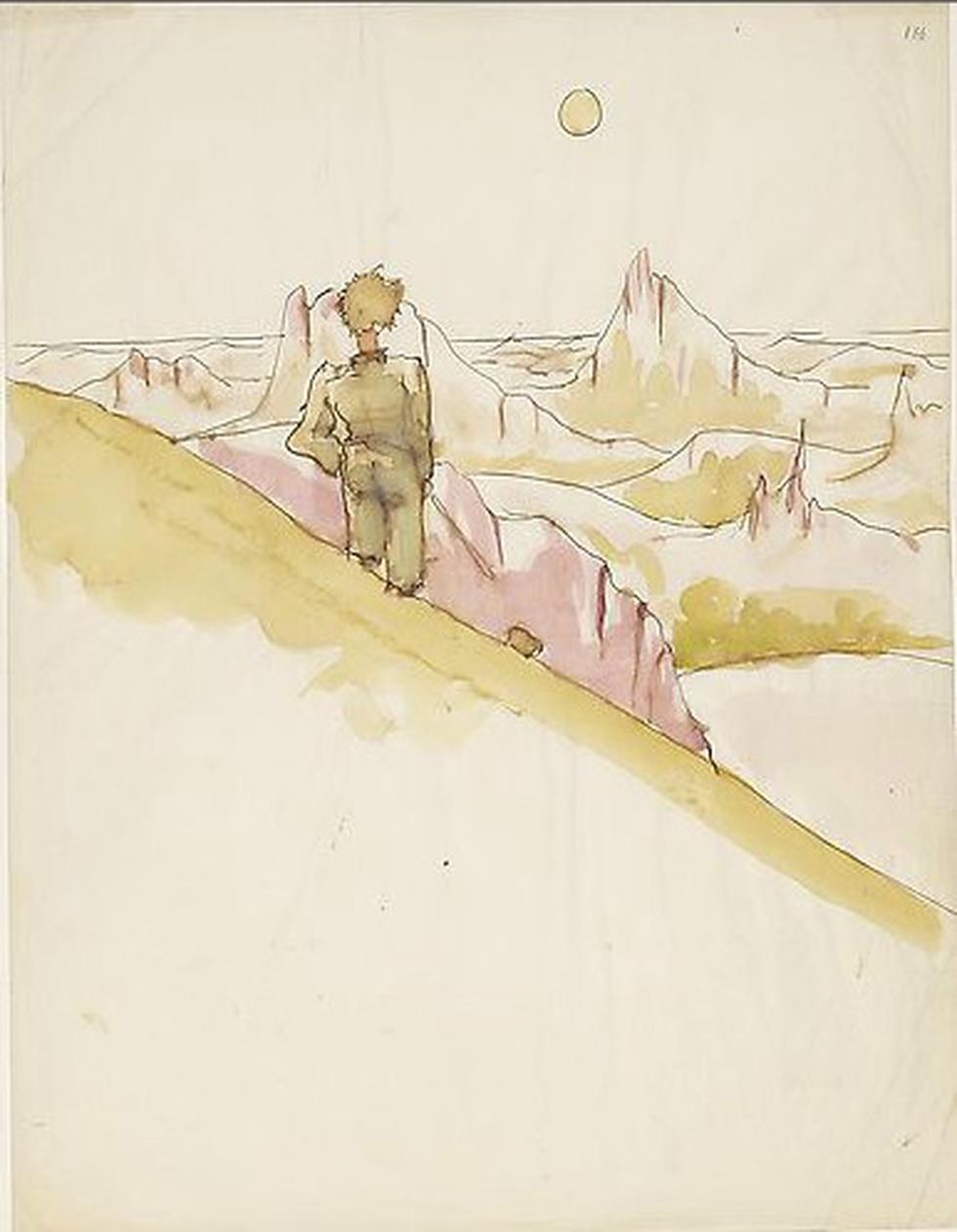 Exposición dará a conocer real final de "El Principito" y dibujos inéditos