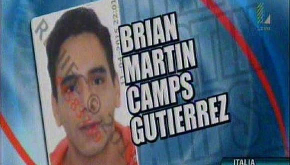 Trujillano Brian Camps fue recapturado en Holanda 