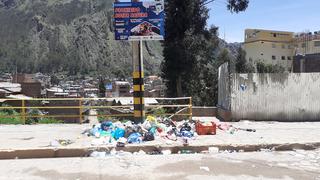 Los domingos las calles de Huancavelica se convierten en un basural