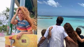 Shakira y Gerard Piqué fueron ampayados muy románticos en yate durante sus vacaciones