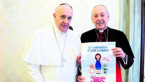 Papa Francisco apoya La marcha por la vida
