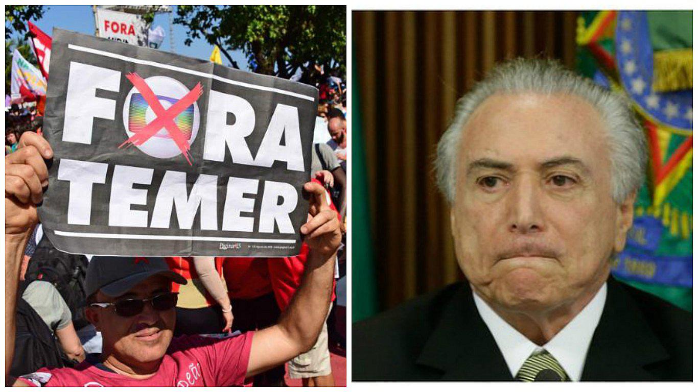 ​Brasil: más de la mitad de brasileños desaprueba gestión de Michel Temer