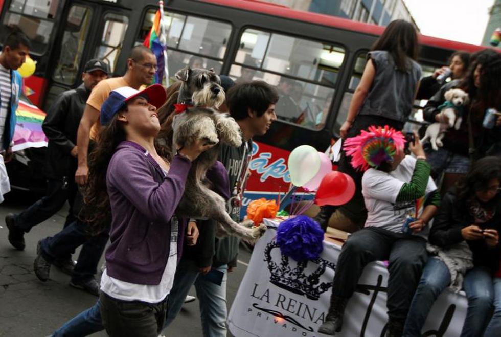 Cientos marcharon por el Día Internacional del Orgullo Gay (FOTOS)
