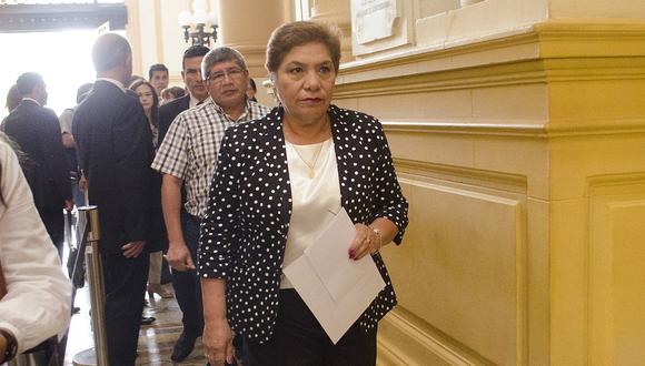 Luz Salgado afirma que interpelaciones a Vizcarra y Basombrío no es una venganza