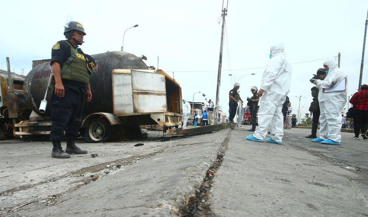 El incendio ha dejado hasta el momento 14 personas fallecidas. (Foto: GEC)