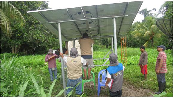 ​Culminan instalación de antenas en comunidades de Satipo