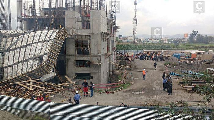 ​Arequipa: 19 heridos deja el colapso de techo de la U. Continental (VIDEO)