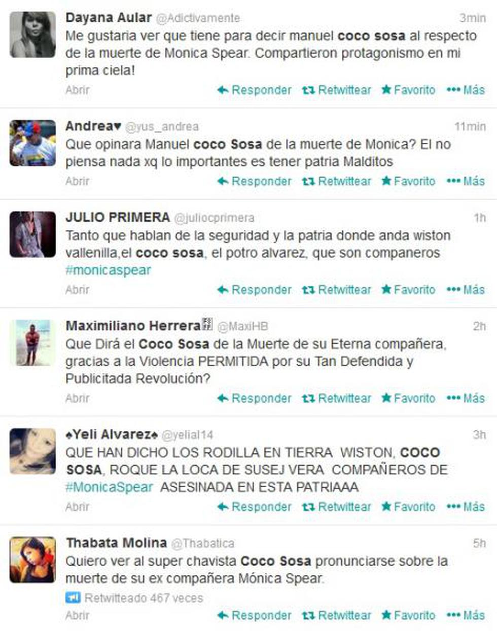 Critican a actor chavista tras muerte de Mónica Spear