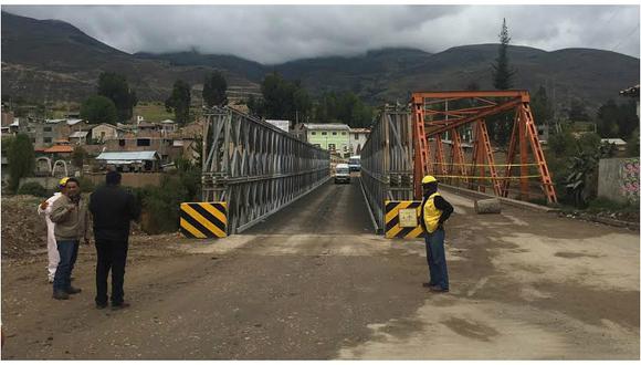 Aseguran que puente modular en Chupuro se encuentra en perfecto estado
