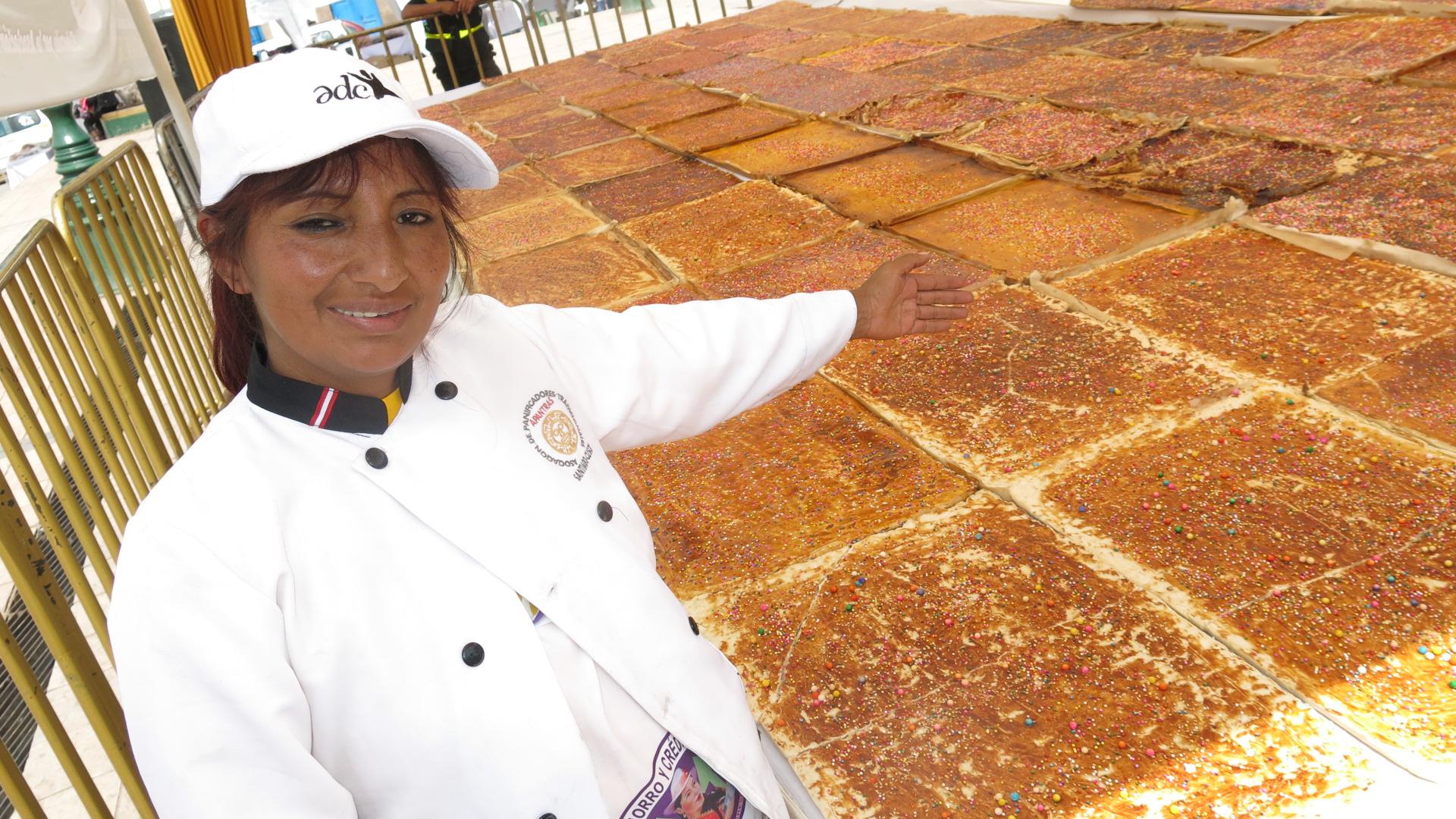 Semana Santa: Vea la empanada gigante elaborada en Cusco (Vídeo)