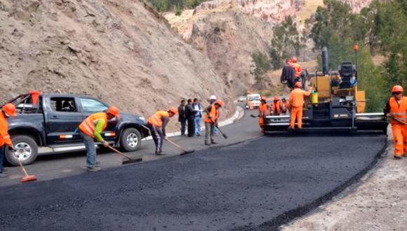 Asfaltado  conectará a distritos de 5 provincias