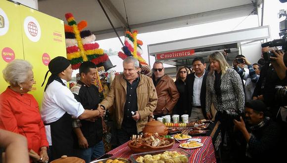 Mistura 2016: Alcalde de Lima visitó las instalaciones de la feria gastronómica