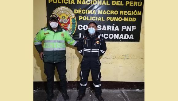 El acusado fue conducido a la comisaría PNP de La Rinconada. (Foto: Difusión)