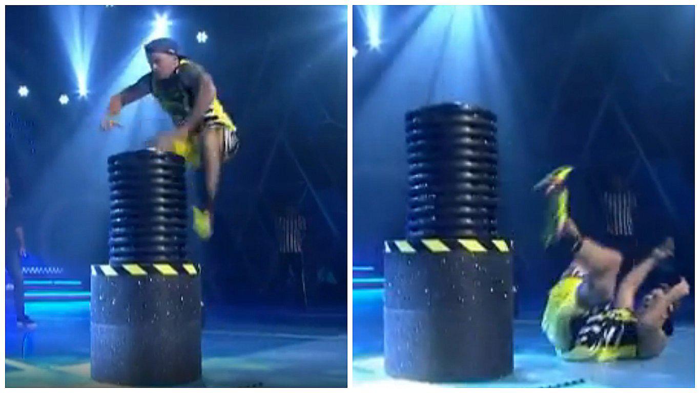 EEG: Mario Hart sufrió aparatosa caída en vivo y preocupó a todos [VIDEO]