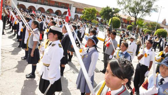 Ayacucho: En acto público juramentan 7 mil 200 policía escolares