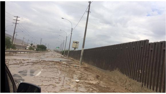 Huaycoloro: así se ve la autopista Ramiro Prialé tras desborde del río (VIDEO y FOTOS)
