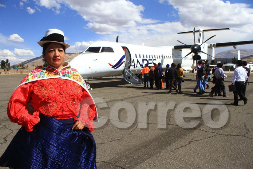 Aerolínea Andes Air inicia a partir de hoy vuelos Lima - Jauja y viceversa (FOTOS)