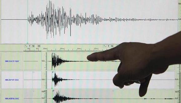 Sismo de magnitud 4.6 se registró esta noche en Ica