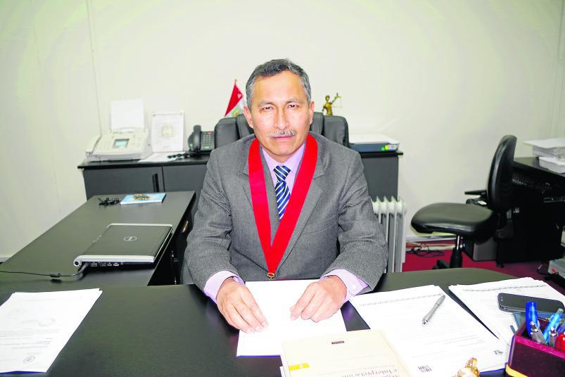 Presidente de Corte Superior de Justicia para el año 2015 promete imparcialidad 