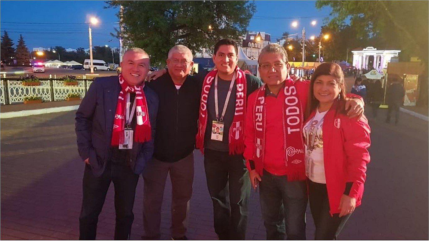 Presidente de Carlos A. Mannucci está en Rusia y alentará a la Blanquirroja 